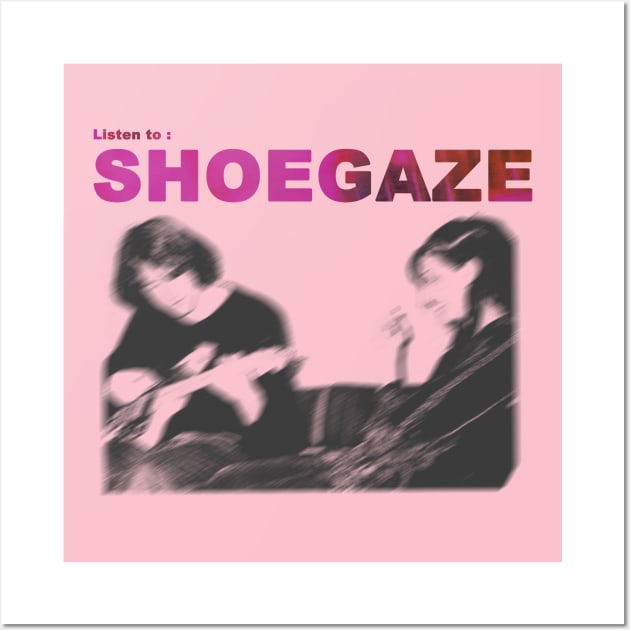 listen to shoegaze music Wall Art by psninetynine